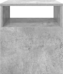 vidaXL End Table Σκυρόδεμα Γκρι 40,5 x 40 x 45 εκ Επεξεργασμένο ξύλο