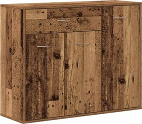 vidaXL Sideboard Παλιό ξύλο 88x30x70 cm Ξύλο μηχανής