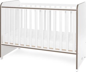 BED SWEET DREAM  60/120 WHITE/COFFE