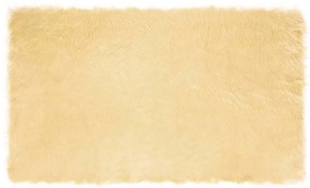 vidaXL Ψεύτικο Δέρμα Προβάτου Χαλί Tafalla Κρεμ 100 x 200 cm