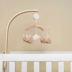 Ξύλινο Μουσικό Μόμπιλε Little Dutch Baby Bunny LD8854