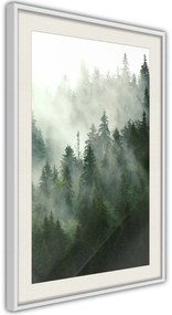 Αφίσα - Steaming Forest - 30x45 - Χρυσό - Χωρίς πασπαρτού