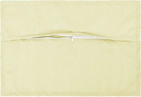 vidaXL Κάλυμμα Μαξιλαριού 2 τμχ. HOUTEN Κρεμ 30 x 50 cm Πολυεστέρας