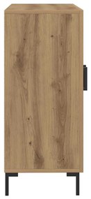 vidaXL Ντουλάπι Αρτισιανή Δρυς 90 x 34 x 80 εκ. από Επεξεργασμένο Ξύλο
