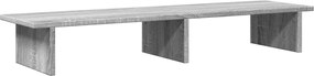 vidaXL Βάση Οθόνης Γκρι Sonoma 100x27x15 εκ. Επεξεργ. Ξύλο