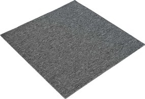 vidaXL Πλακάκι Χαλιού Μεσαίο Γκρι 50 x 50 cm 36 τμχ.