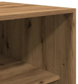 vidaXL Ντουλάπα Αρτισιανή Δρυς 50x50x200εκ από Επεξεργασμένο Ξύλο