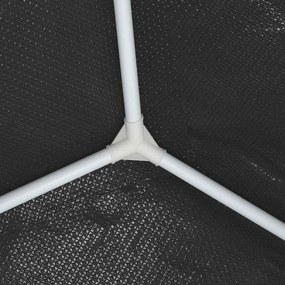 vidaXL Κιόσκι Εκδηλώσεων Επαγγελματικό Ανθρακί 4 x 6 μ. 90 γρ./μ²