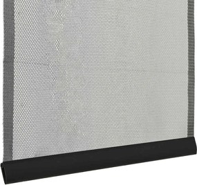 vidaXL Σήτα Πόρτας Κουρτίνα Μαύρη 100x220 εκ. από Πολυεστέρα