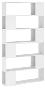 vidaXL Βιβλιοθήκη/Διαχωριστικό Χώρου Λευκό 100 x 24 x 188 εκ.