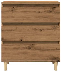 vidaXL Μπουφές Τεχνίτης Δρυς 60x35x70 εκ. από Επεξεργασμένο Ξύλο