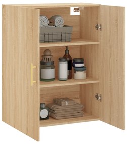 vidaXL Ντουλάπι Επιτοίχιο Sonoma Δρυς 69,5 x 34 x 90 εκ.