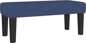 vidaXL | παγκάκι | Μπλε 70 x 30 x 30 εκ. ύφασμα
