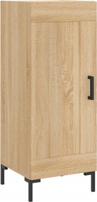 vidaXL Ντουλάπι Sonoma Δρυς 34,5x34x90 εκ. από Επεξεργασμένο Ξύλο