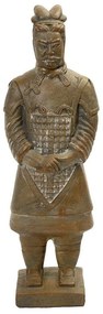 Διακοσμητική Φιγούρα Πολεμιστής BOD136 22x21x77,5cm Terracotta Espiel Polyresin