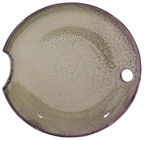 Πιατέλα Διακοσμητική Κεραμική Rond D38xH5cm Mint Ceramic