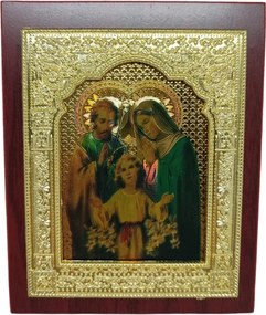 Ξύλινη Εικόνα σε Κορνίζα 11x13cm