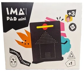 Imanix Μαγνητικό Παιχνίδι Δημιουργίας Μαύρο Imapad 21x17εκ. 190523