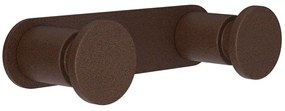 Άγκιστρο Μπάνιου Διπλό 70-943 12x3,5x2,5cm Matt Wenge Pam&Co Brass