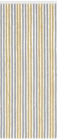 vidaXL Κουρτίνα εντόμων Chenille Γκρι και Μπεζ 90 x 220 cm 100% PP