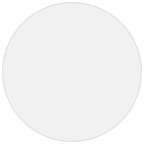 vidaXL Προστατευτικό Τραπεζιού Ματ Ø 110 εκ. / 1,6 χιλ. από PVC