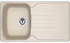 Franke Antea AZG 611-86 Coffee Γρανιτένιος Νεροχύτης 45cm