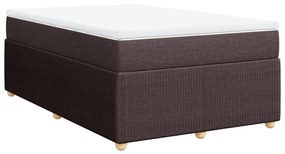 ΚΡΕΒΑΤΙ BOXSPRING ΜΕ ΣΤΡΩΜΑ ΣΚΟΥΡΟ ΚΑΦΕ 120X200 ΕΚ. ΥΦΑΣΜΑΤΙΝΟ 3285563