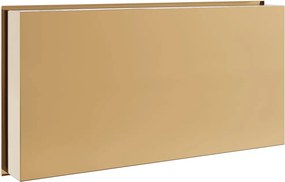 vidaXL Εσοχή Ντους Βουρστ. Χρυσό 62x32x9 εκ. Αν. Ατσάλι