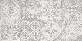 Keros London Decorado Blanco 25x50 - Πλακάκι μπάνιου