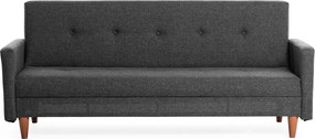 3-Seat Sofa-Bed Hiko - Dark Grey Dark Grey