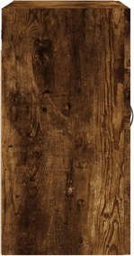 VidaXL Ντουλάπι Τοίχου Καπνιστή Δρυς 60x31x60 εκ. Επεξεργασμένο Ξύλο
