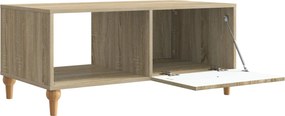 vidaXL Τραπεζάκι σαλονιού Sonoma Δρυς 90 x 50 x 40 cm