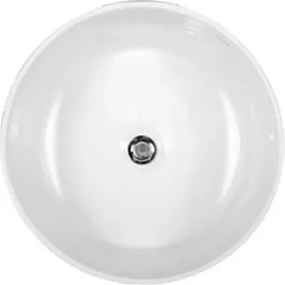 Kaspo White Gloss Ø41 - Επιτραπέζιος νιπτήρας