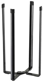 Βάση Οργάνωσης Κουζίνας LBTYMZK6785 12x9,5x26,5cm Black Yamazaki Steel,Siliecone