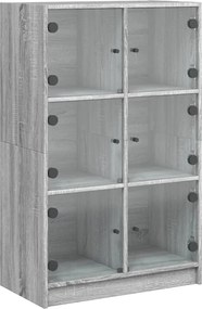 vidaXL Ντουλάπι με Πόρτες 68x37x109 εκ. από Επεξεργασμένο Ξύλο