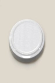 Stewehome καπάκι βάζου από γυαλί 63 mm σετ 20 τεμαχίων Λευκό