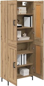 vidaXL Highboard 2 τμχ. Artisan Oak 69,5 x 34 x 180 εκ.