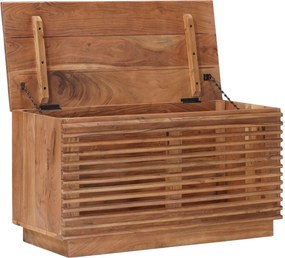 vidaXL Κουτί αποθήκευσης Φυσικό 85 x 40 x 46 εκ