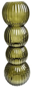 Βάζο 00.03.32502 Φ15x42cm Green Glass
