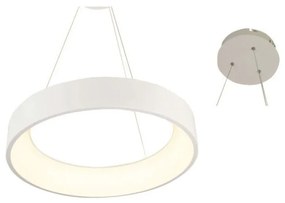 Φωτιστικό Οροφής Led BR81LEDP60WH 48W 3000K 2630lm D60XH120 White Aca Decor Metal