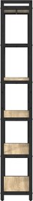 vidaXL Ράφι Βιβλίων Δρύς Sonoma 60 x 30 x 189,5 εκ Επεξεργασμένο ξύλο