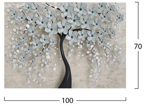 ΠΙΝΑΚΑΣ ΚΑΜΒΑΣ BLOSSOM TREE HM7197.04 100X3X70 εκ.
