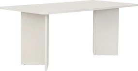 Τραπέζι Τραπεζαρίας Ξύλο Λευκό FLIRE 180x90x75