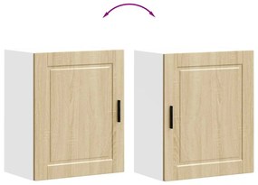 ντουλάπι τοίχου κουζίνας "Porto" Sonoma Oak Engineered Wood - Γκρι