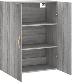 vidaXL Ντουλάπι Τοίχου Γκρι Sonoma 69,5 x 34 x 90 εκ.