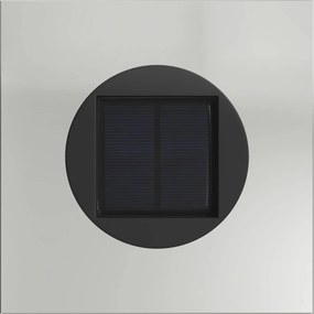 vidaXL Ηλιακό LED Φως Δρόμου 2 pcs Θερμό λευκό 18 x 18 x 80 εκ.