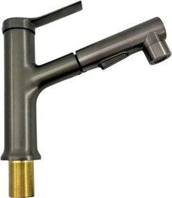 Μπαταρία βρύσης κουζίνας με επεκτεινόμενη κεφαλή - Grey - 802400