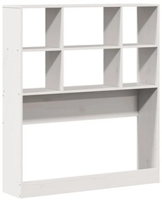 vidaXL Κρεβάτι Βιβλιοθήκη Χωρίς Στρώμα 90x190 εκ Μασίφ Ξύλο Πεύκου