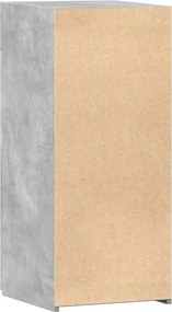 vidaXL Ντουλάπι Γκρι Σκυροδέματος 40x42,5x93 εκ. Επεξεργασμένο Ξύλο