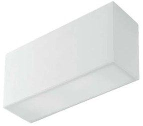 Φωτιστικό Οροφής - Πλαφονιέρα Living I-LIVING-PL36 4xE14 13W 36x11x13cm White Intec Plaster